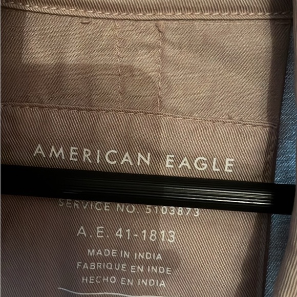 American Eagle Outfitters Long Tan Trench Coat timeless - Picture 3 of 8
